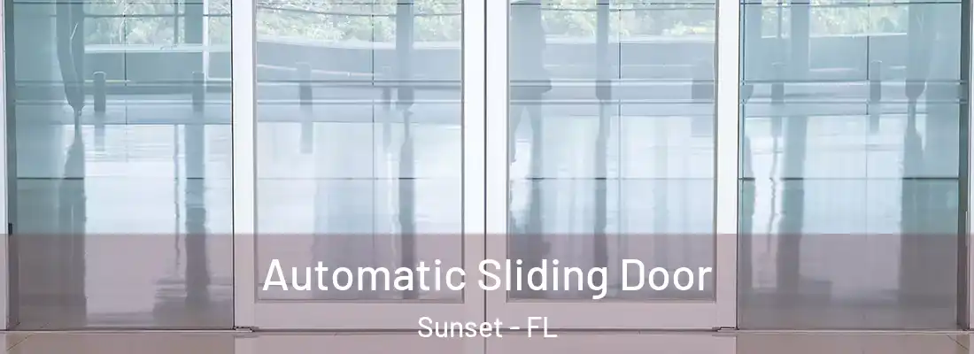  Automatic Sliding Door Sunset - FL
