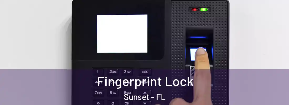  Fingerprint Lock Sunset - FL
