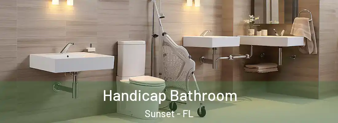  Handicap Bathroom Sunset - FL