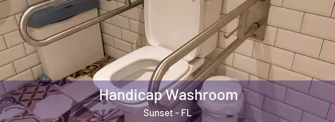  Handicap Washroom Sunset - FL