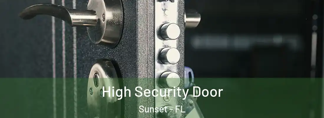  High Security Door Sunset - FL